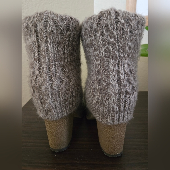 🧣 Mukluks Western Roper Boots – Knit Upper, 3.5" Heel, Size 7 - Picture 4 of 9